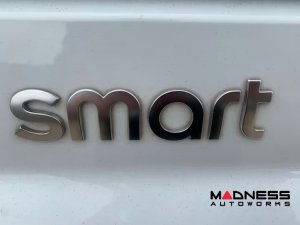 smart fortwo Rear Trunk Emblem - 451 model - smart